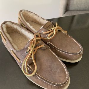 Sherpa Lined Sperry Topsiders